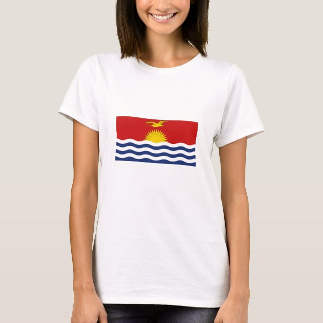 Kiribati Flag T-Shirt (Front)