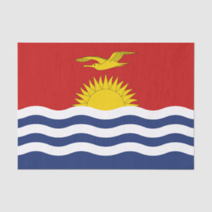 Kiribati Flag Tissue Paper