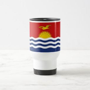 Kiribati Flag Travel Mug