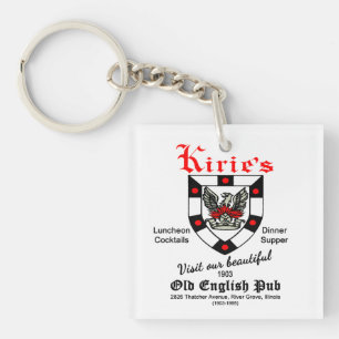 Kirie's Restaurant, River Grove, IL Keychain
