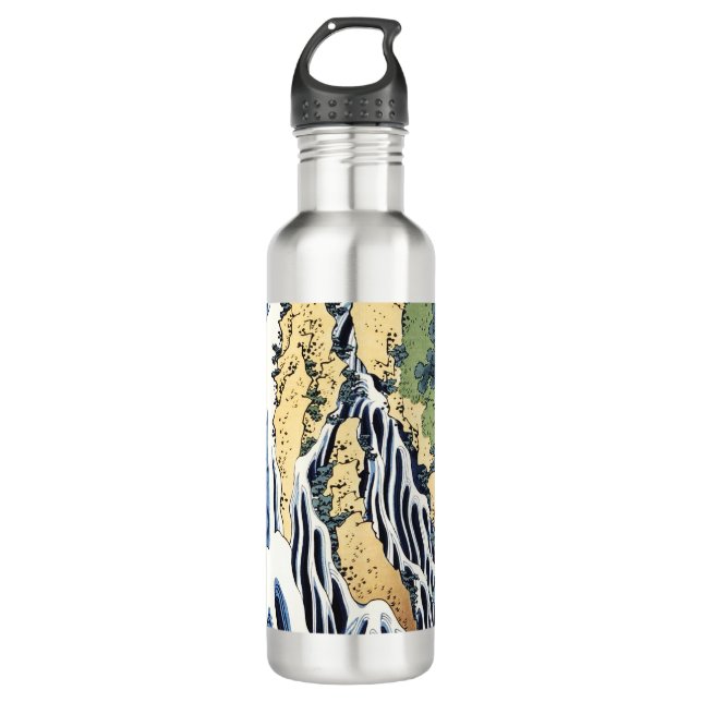 Kirifuri waterfall near Kurokami mountain Housai   710 Ml Water Bottle (Front)