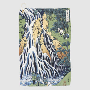 Kirifuri waterfall near Kurokami mountain Housai Golf Towel