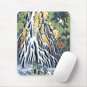 Kirifuri waterfall near Kurokami mountain Housai   Mouse Pad