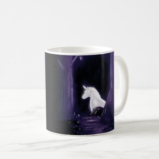 Kirion and the Mystical Unicorn Mug (Front Right)