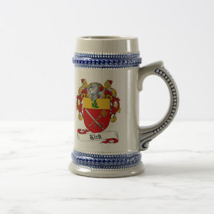 Kirk Coat of Arms Stein - Family Crest