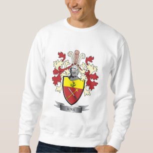 Kirk Family Crest Coat of Arms Sweatshirt
