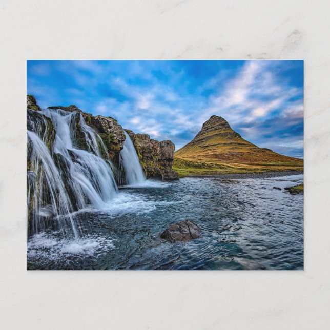 Kirkjufell Mountain, Islande, Carte postale (Devant)