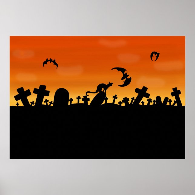 Kirkjugarður Poster (Front)