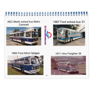 Kirklands 1960s and 1970s Buses Calendar