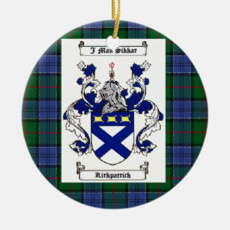 Kirkpatrick Ceramic Ornament