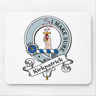 Kirkpatrick Clan Badge Mouse Pad