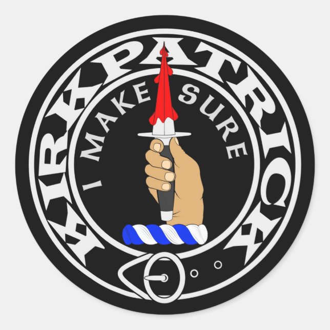 Kirkpatrick crest sticker (Front)