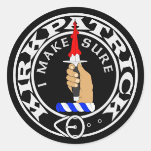 Kirkpatrick crest sticker