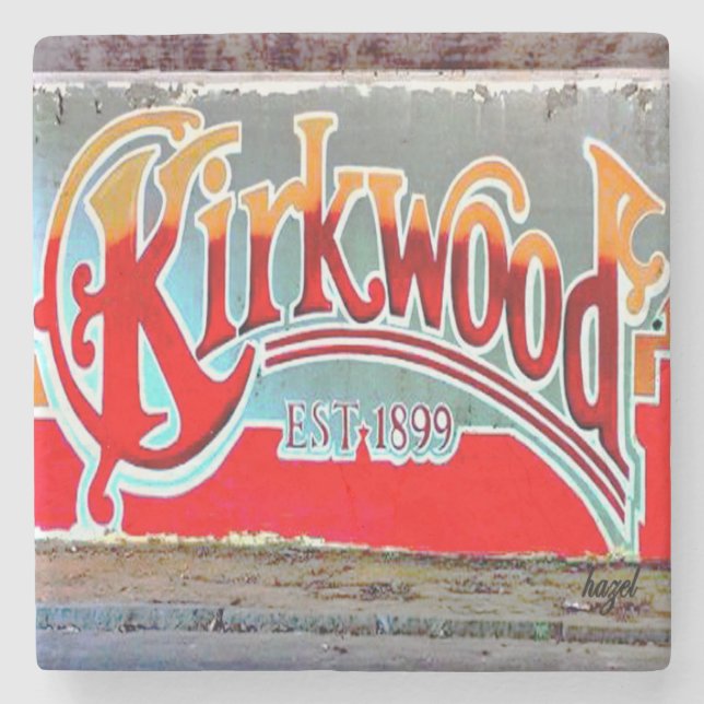 Kirkwood Atlanta, Kirkwood Coaster, Atlanta Stone Coaster (Front)