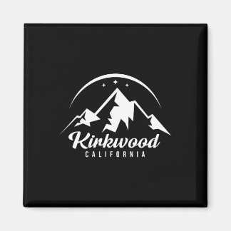 Kirkwood California Ski Resort Skiing Snowboarding Magnet