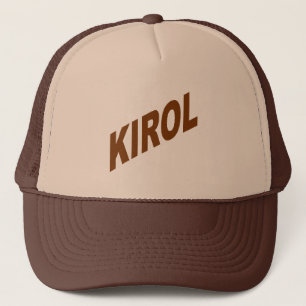 KIROL Fringed Trucker cap
