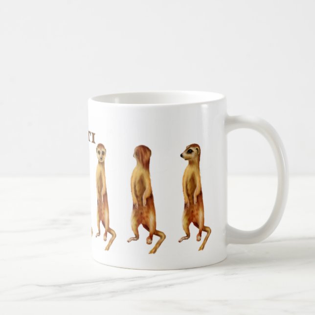 Kirsti Meerkat Mug (Right)