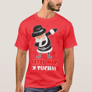 Kish Mir In Tuchas Funny Jewish s Hanukkah Jewish T-Shirt