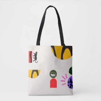 Kismet abstract tote bag