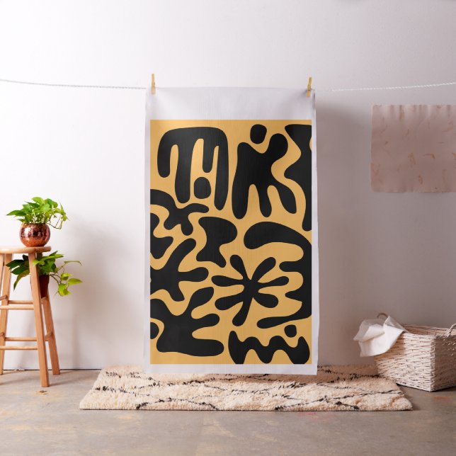 Kismet Yellow Fabric (In Situ)