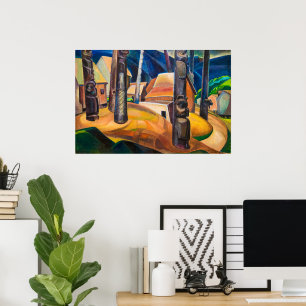 Kispiax Village Emily Carr Poster