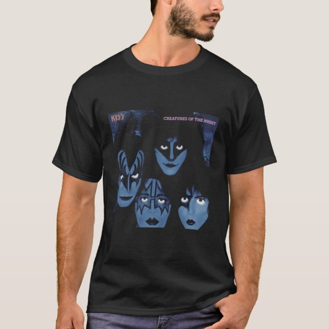 Kiss 1982 Creatures Of The Night T-Shirt (Front)