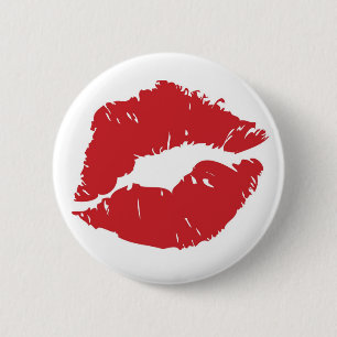 Kiss 2 Inch Round Button