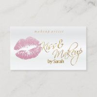 Kiss and Makeup - Pink Glitter