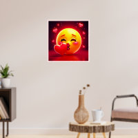 Kiss Emoji: Love and Hearts Art