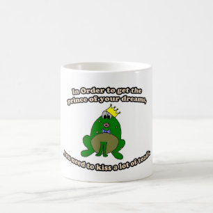 Kiss Frogs Mug
