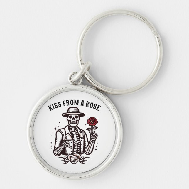 Kiss From A Rose Keychain (Front)