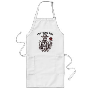 Kiss From A Rose Long Apron