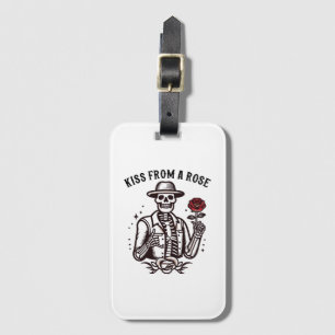 Kiss From A Rose Luggage Tag