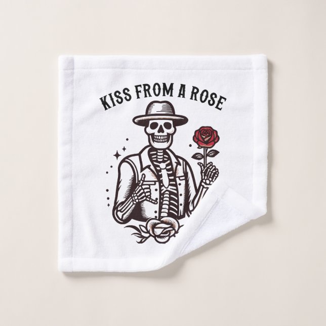 Kiss From A Rose Wash Cloth (Wash Cloth)