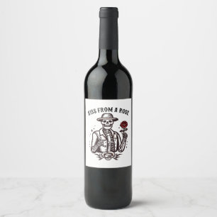 Kiss From A Rose Wine Label