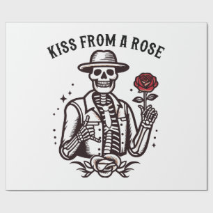 Kiss From A Rose Wrapping Paper