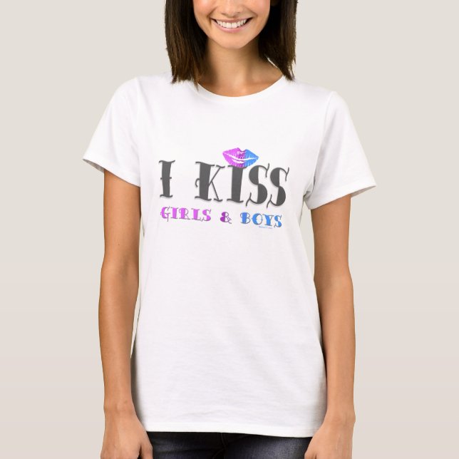 Kiss Girls & Boys T-Shirt (Front)