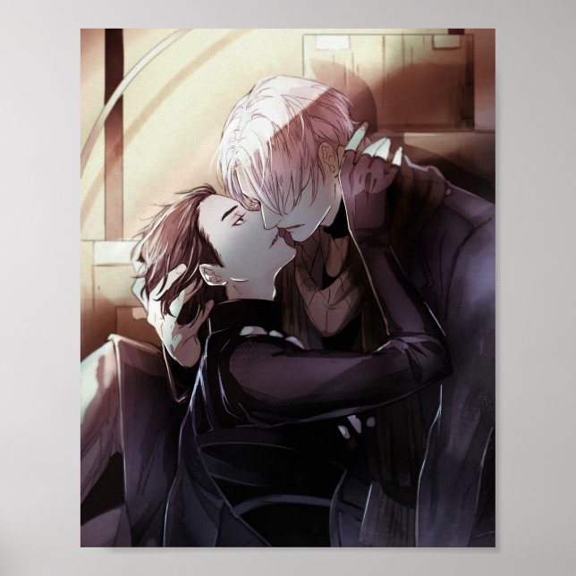 Kiss him  poster (Front)