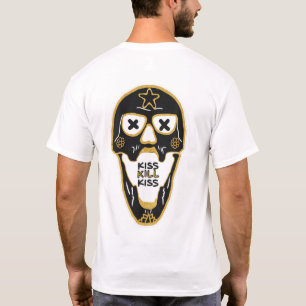 Kiss Kill Kiss - T-shirt de poche avant et arrièr