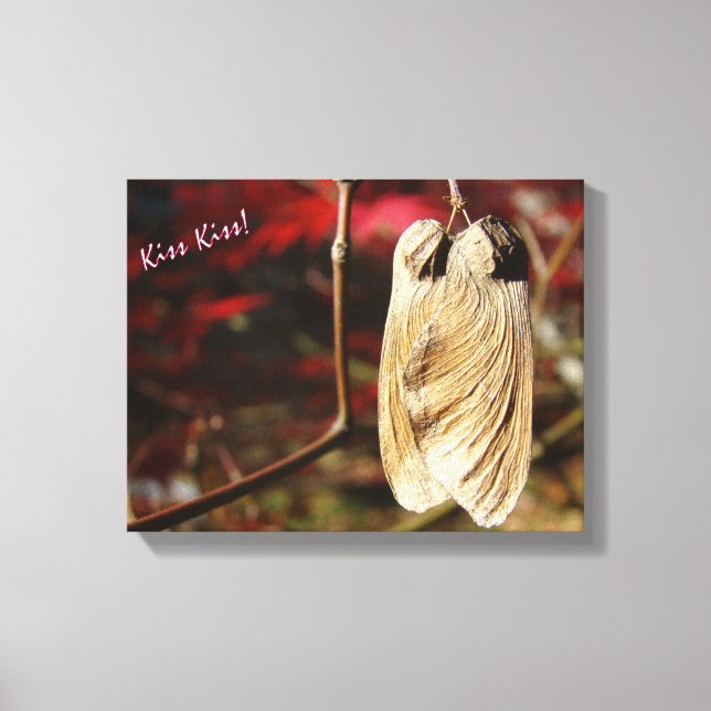 Kiss Kiss! Canvas Print (Front)