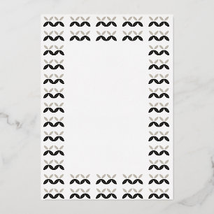 Kiss Kiss xx Foil Invitation