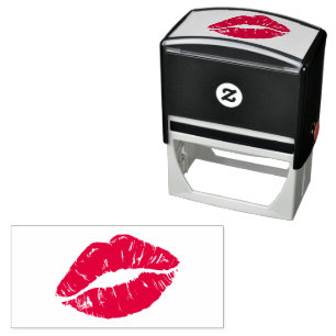 Kiss Lip Self-inking Stamp