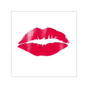 Kiss Lips Self-inking Stamp