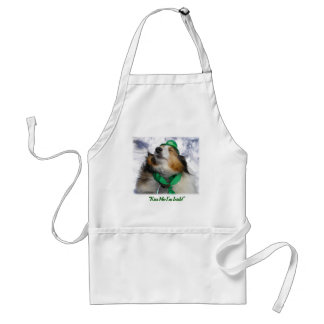 Kiss M e I'm Irish! Adult Apron