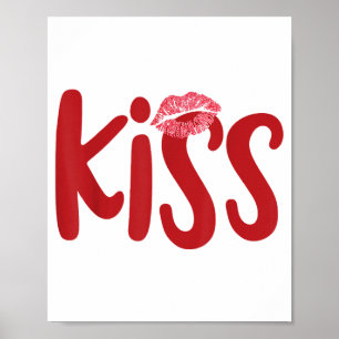 Kiss Marry Kill Girls Group Trio KISS Costume Red  Poster
