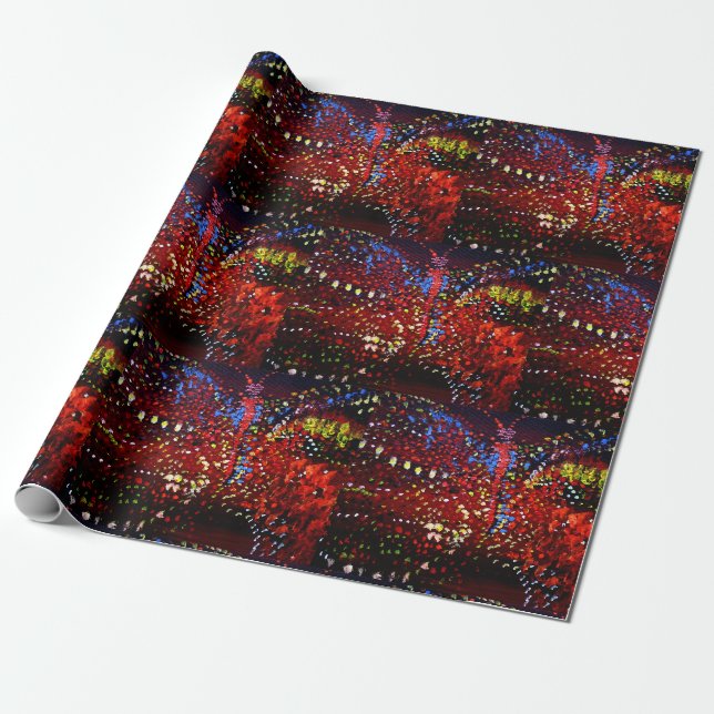 Kiss Matte Wrapping Paper (Unrolled)