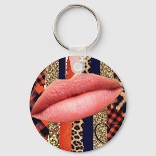 Kiss Me a Lot Keychain