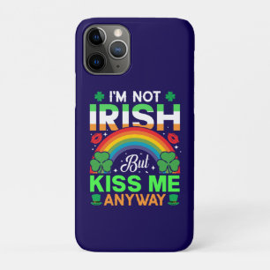 kiss me anyway irish humour design-63942 iPhone 11 pro case
