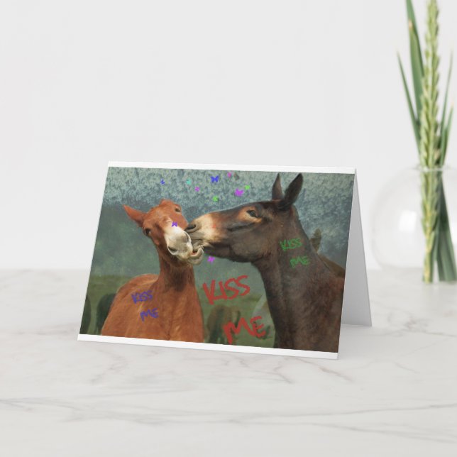 Kiss Me! Card (Front)