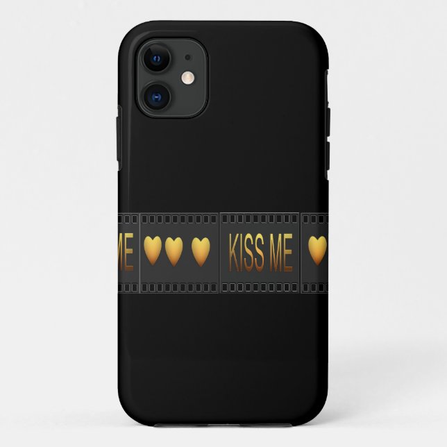 Kiss Me Case-Mate iPhone Case (Back)